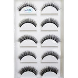33 Style 10/50/100 Boxes 5 Pairs Natural 3D Mink False Eyelashes Makeup Fake Eye Lashes Faux Cils Make Up Beauty Tools Wholesale
