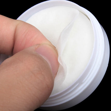Flower Flavor Nail Art Polish Vanish Remover Pads Absorbable Eyelash Extension Glue Cleaning Wipes For Natural Air-dried Water