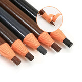 2pcs Waterproof Long Lasting Eyebrow Pencil for Eyebrow Permanent Makeup Tattoo Stereotypes Pen Eyebrow Enhancer