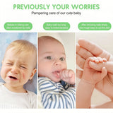 Baby Nail File Electric Baby Nail Care Set with LED Light, Baby Nail Trimmer for Newborn/Infants/Adults Toenails and Fingernail
