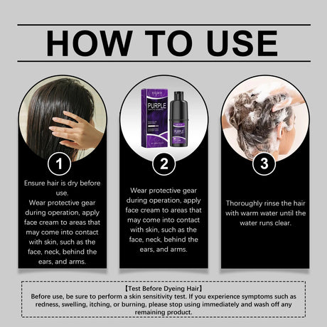 Hair Dye Shampoo Quick Hairdressing Maintain Lasting Color Effect Softening Hair Improve Gloss Herbal Essence Hair Color Shampoo