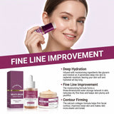 Korea Calcium Nourish Collagen Set – 30ml Ampoule + 50g Cream + 9g Balm Stick, 10,000ppm Collagen & Hydrolyzed Elastin Skincare