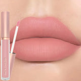 12 Colors Matte Velvet Sexy Lip Gloss Waterproof Long-Lasting Non-stick Cup Lip Glaze Nude Liquid Lipstick Lips Makeup Cosmetics