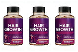 Biotin Collagen Hair Growth Supplement with Vitamins A C D3 E B12 Zinc Supports hair wellness appearance for Women