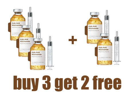 Kojic Acid Niacinamide Whitening Serum Dark Spot Remover Brightening Cream Freckle Mask Fade Acne Scars Melasma Dull Skin