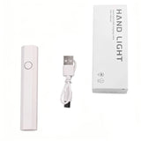 1pcs UV/LED Nail Lamp Set Handheld Light with Stand Rechargeable USB Gel Polish Nail Dryer For Quick Curing Manicure Tool