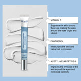 Hydrating Eye Cream,Fade Dark Circles Powerfully,Collagen Smooths Crow  Feet,Deeply Hydrate & Lock Moisture,Anti Aging Against Photoaging,De Puffs & Refreshes Tired Eyes,Milia Free Lightweight Texture,Vegan & Cruelty Free