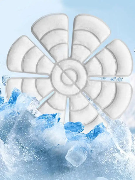 Cooling Gel Ice Packs for Hats Adjustable Cold Therapy Headband Inserts for Sun Hats Reusable Head Ice Pad