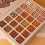 43-color All-in-One Makeup Palette Set, 4-Layer Book Design for Matte Shimmer Eyeshadow Blush Contour Highlighter Cosmetics