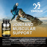 Shilajit Pure Himalayan 15000 Mg Pill, with Fulvic Acid, Support Immune System, Bone Health, Metabolism, Men & Women, Non-GMO
