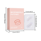 0.25mm Retinol Microneedle Eye Patches Mask Reduce Dark Circle & Eye Bags Anti-Aging Firming Patches Forehead & Smile Line Patch