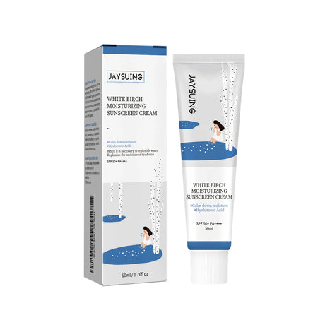 Daily Facial Sunscreen for Oily Skin Oil Control Brightening UV Protection Cream Lightweight Non Greasy Moisturizing Face Lotion