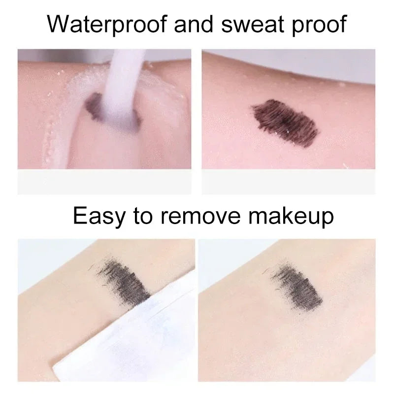 Black Brown Mascara 3D Lengthens Eyelashes Extra Volume Waterproof Natural Lashes Female Makeup Korean Cosmetics