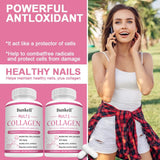 Multi Collagen Complex Capsules - with Hyaluronic Acid, Biotin - Protect Bones and Joints,Promotes Skin Health