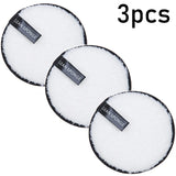 1/3pcs Reusable Discs Makeup Remover Wipe Cotton Pads Microfiber Makeup Face Towel Cloth Washable Sponge Skin Care Cleaning Puff