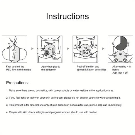 Belly Silicone Pad Anti Wrinkle Scar Stretch Marks Removal Sheets Reusable for Women Abdomen Belly Stomach Pads Body Care Tools