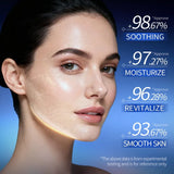10pcs Vitamin B5 Sheet Mask 25ml - Hydrating & Soothing, Deep Moisture Care for Radiant Skin, Quick Absorption
