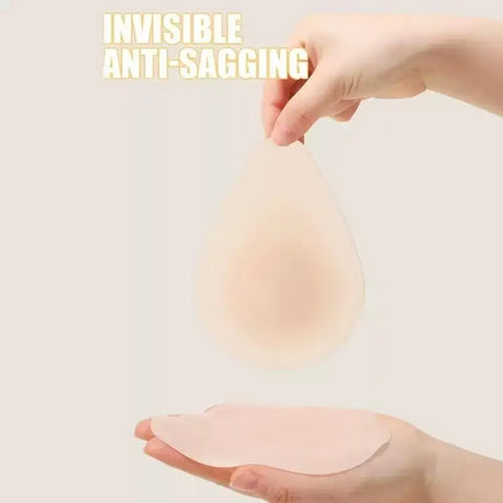 No Glue Sticky Nipple Cover Plunge Droplet Invisible Bra Ultra Thin Seamless Silicone Stickers Lifting Breast Pads Pasties
