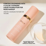 Long-lasting Matte Color-changing Foundation Liquid, Non-tarnishing, 4-in-1 Lightweight and Moisturizing Foundation Cream