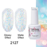 Clou Beaute Gel Nail Polish Neon Brown Royal Blue Red Green Pastal Nude Nail Art Varnishes Gel Lacquer Top Coat UV Gel Nail