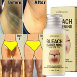 Body Whitening Cream Private Parts Underarm Bleaching Serum Whiten Butt Knee Brighten Inner Thigh Intimate Dark Remove Melanin