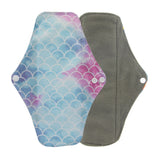 Washable Menstrual Pad Panty Liner Reusable Cloth Sanitary pad Hygienic and Soft Washable Charcoal Menstrual