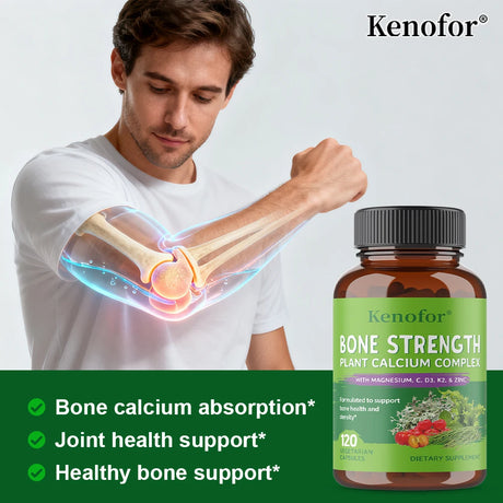 Calcium and Magnesium Supplements - for Bone Health, Nerve and Muscle Regulation, Improved Sleep, and Blood Pressure Regulation
