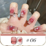 MIANEL 10ML Pure Desire Blush Jelly Gel Nail Polish 2026 New Ice Clear Nude Clear Nail Polish Pink Nails 1-9pcs