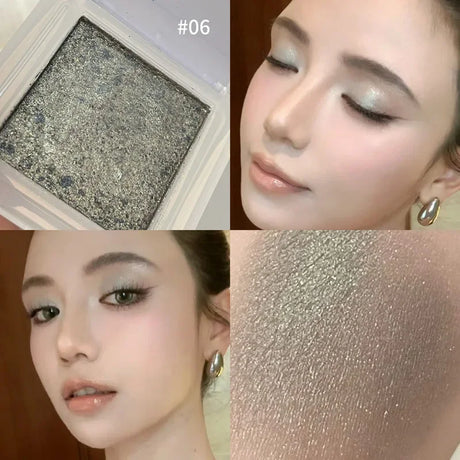 Wild Rose Black Eyeshdaow Palette Matte Glitter Single Color Eyeshadow Gothic Red Pigments Waterproof Fashion Smoky Eyes Makeup