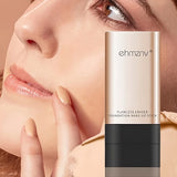 Watery Double-Headed Foundation Stick with Brush, Natural Long-Lasting Flawless Makeup For Facial Concealer Cosmetics