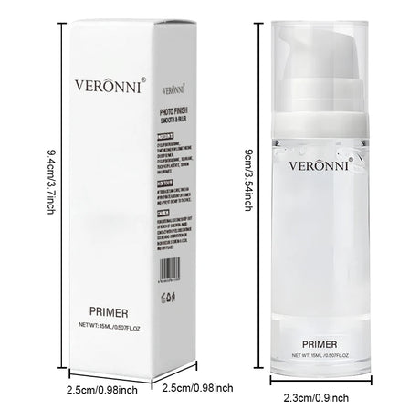 2Pcs Hydrating Face Primer Gel Pore Minimizing Makeup Base Oil Control Long Lasting Smooth Skin Primer For All Skin Types 15ml