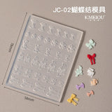 1pc Butterfly Sweater Snowflake 3D Acrylic Mold  Photo Frame  Silicone  Nail Art   Nails DIY  Nail Art Templates Nails  Mold