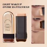 TVLV Skin Tint Stick Long Lasting Lightweight Waterproof Concealer Foundation Cream Flawless Tinted Face Contour Stick Makeup