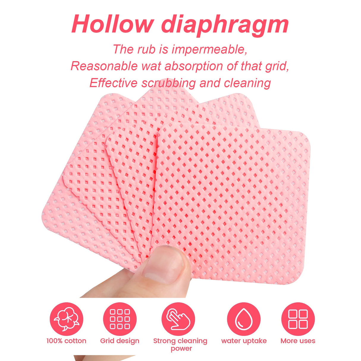 1080pcs Boxed Nail Art Lint-Free Eyelash Glue Wipes Paper Gel Polish Remover Clean Glue Cotton Pads Beauty Cleaning Tools