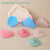 New Baby Hair Comb Accessories Cartoon Cute Comb Infant Bathing Soft Comb Newborn Hair Cleaning Supplies Silicon Head Massage