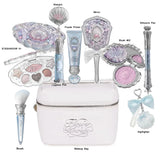 Makeup Set Flower Knows Shell Pearl Bunny Garden Setting Powder Lip Gloss Blush All In One Baking Powder Glitter Highlighter Kit