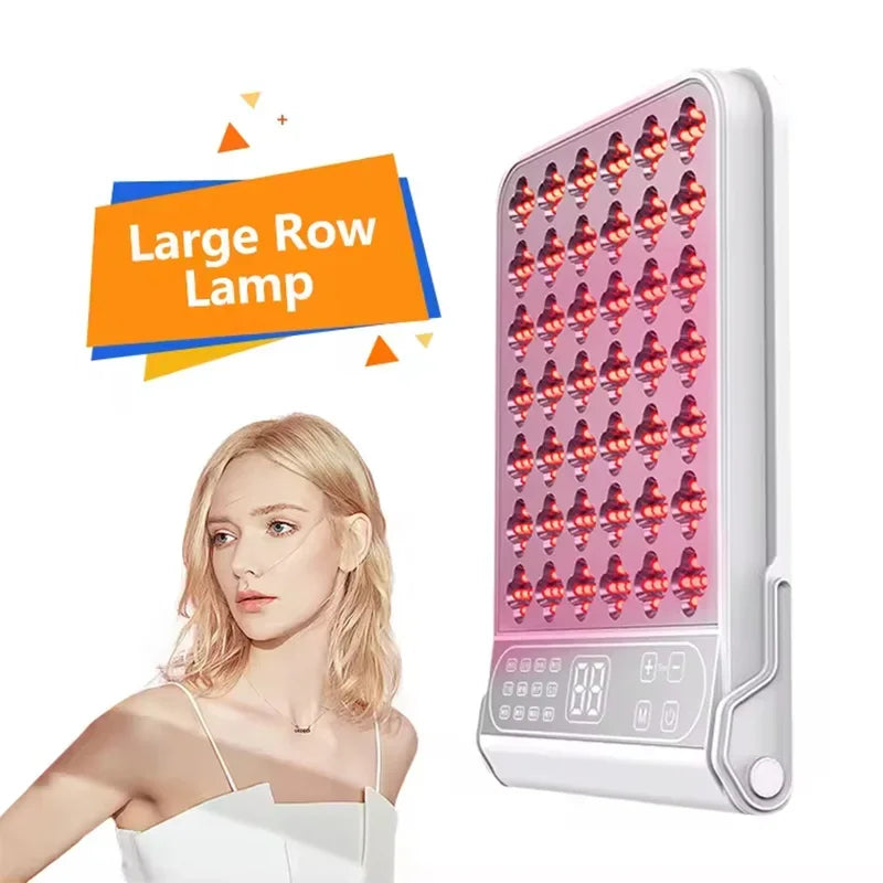 LED Beauty Light Panel for Face and Neck Red Light Therapy 4 Colors 210LED Beads Contactless Operation for Full Body Skincare