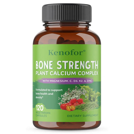 Calcium and Magnesium Supplements - for Bone Health, Nerve and Muscle Regulation, Improved Sleep, and Blood Pressure Regulation