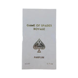 Game of Spades Parfum 100ml Unisex Amber Vanilla Woody Long Lasting Intense Warm Evening Fragrance Popular Gift