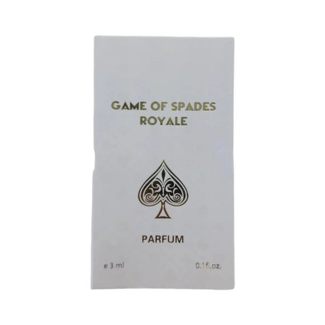Game of Spades Parfum 100ml Unisex Amber Vanilla Woody Long Lasting Intense Warm Evening Fragrance Popular Gift