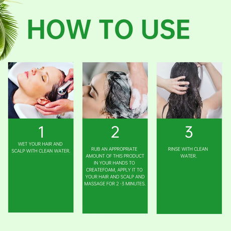 Batana Oil Shampoo for Hair Growth & Strength | Repairs Broken Strands, Nourishes Scalp & Fights Dandruff with Gentle Cleansing