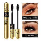 4D Silk Fiber Lash Mascara Waterproof Rimel 3d Mascara For Eyelash Extension Black Thick Lengthening Eye Lashes Korean Cosmetics