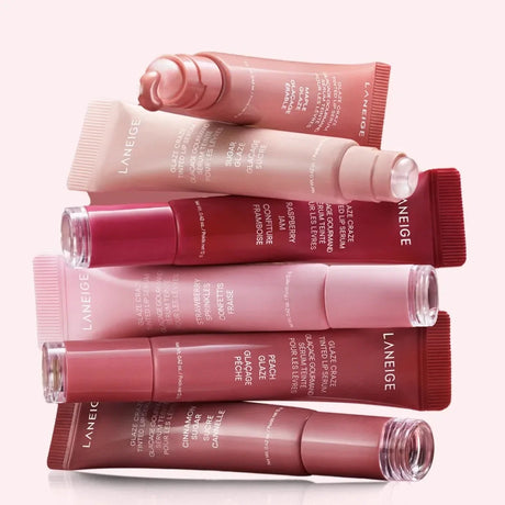 Laneige Lip Glowy Lightweight Hydration Balm Gloss Tint Shea
