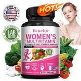 Women's Daily Multivitamin, with 21 Complete Daily Vitamins and Minerals for Women, Efficient Formula-Metabolism and Immune Support,120 Capsules