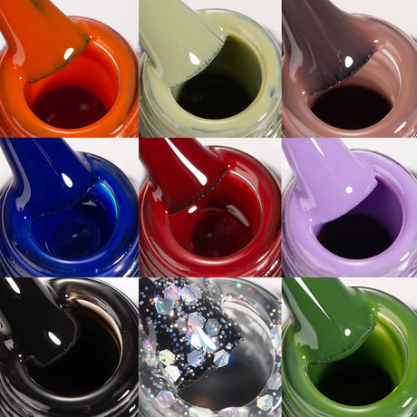 MAYCHAO Gel Nail Polish 12ML Full Coverage Base Top Coat Soak Off Gel Polish UV LED Gel Semi Permanent Varnishes Design Nail Art