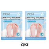 1 Pair Exfoliating Feet Mask Exfoliating Foot Peel Mask Socks Pedicure Peeling Dead Skin Remover Feet Mask Peel Moisturizing
