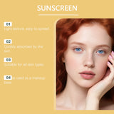 Lightweight Hydrating Sunscreen SPF 50++ Long Lasting UV Protection Fast Absorb No Sticky Oil Control Refreshing Sunblock Lotion