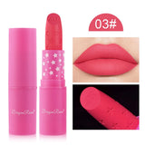 Nude Pink Lipstick Stick Waterproof Sexy Rose Red Velvet Matte Lipstick Lasting Non-stick Cup Lip Gloss Lips Makeup Cosmetics