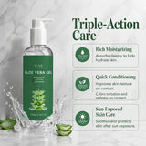 YUVK Aloe Vera Gel for Hydration and Moisture 300G