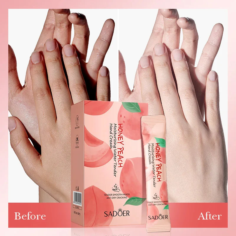 Soft Hand Cream Lotions Serum Repair Nourishing Hand Skin Care Anti Scrub honey peach Anti Aging Moisturizing Whitening Cream